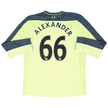 2016-17 Liverpool Third Shirt Alexander #66 - 6/10 - (L)