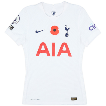 2003-04 Tottenham Match Issue Signed Home Shirt Redknapp #15
