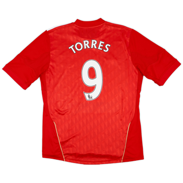 新品 大人気商品  Home Liverpool 2010-12 Shirt (S) - 9/10 - #9 Torres ウェア