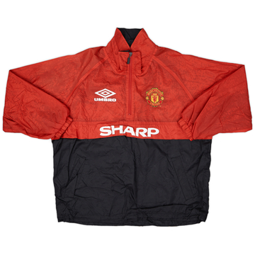 1994-95 Manchester United Umbro Drill Top - 9/10 - (XL)