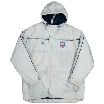 【お気にいる】 1998-00 (L) - 6/10 - Coat Bench Padded Umbro England ウェア
