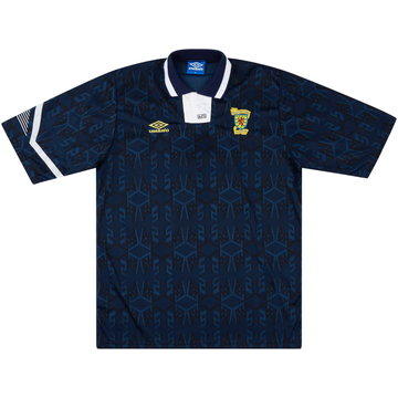 1996-98 Scotland Match Issue Signed Home L/S Shirt #2 1996-98 Scotland Match Issue Signed Home L/S Shirt #2