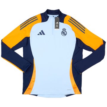 2004-05 Real Madrid adidas 1/4 Zip Training Top - 6/10 - (S)