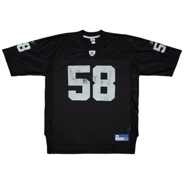 2005-06 Oakland Raiders Gallery #76 Reebok On Field Jersey