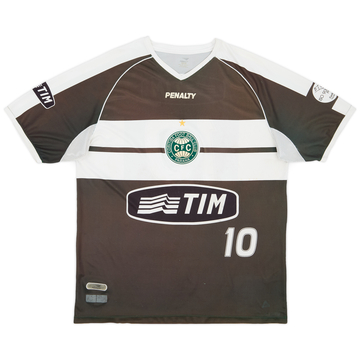 1997 Coritiba Home Shirt #9 - 7/10 - (XL)