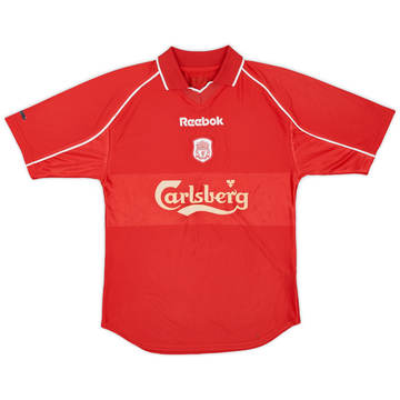 2000-02 Liverpool Home Shirt Hyypia #12 - 8/10 - (XL)