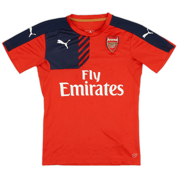 ウェア PUMA Arsenal 15-16 training fleece top 2015-16 Arsenal Puma 1/4 Zip Training Top - 8/10 - (S)