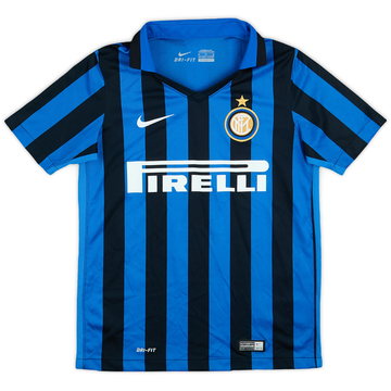 2003-04 Inter Milan Basic Home Shirt #3 - 8/10 - (M.Boys)