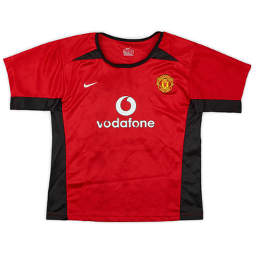 2002-04 Manchester United Home Shirt Fortune #25 - 5/10 - (M)