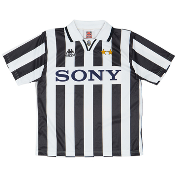 1995-97 Juventus Basic Home Shirt - 8/10 - (XS)