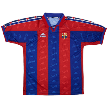 1995-97 Barcelona Home Shirt - 8/10 - (L)