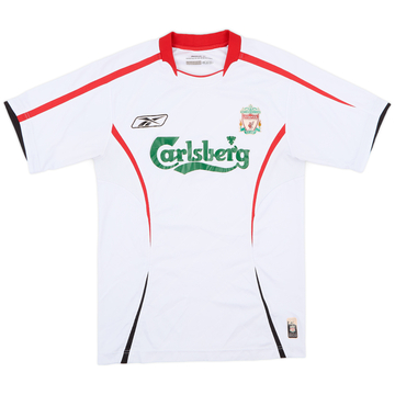 2005 06 Liverpool Away Shirt 6 10 XS