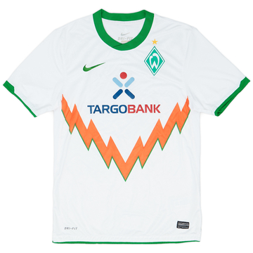 最大15%OFFクーポン Werder 2010-11 Bremen (L) - 9/10 - Shirt L/S Away Issue Player ウェア