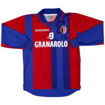 注文割引 Shirt L/S Home Bologna 1997-98 - (L) - 4/10 ウェア