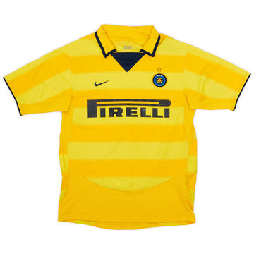2003-04 Inter Milan Home L/S Shirt Vieri #32 - 8/10 - (S)