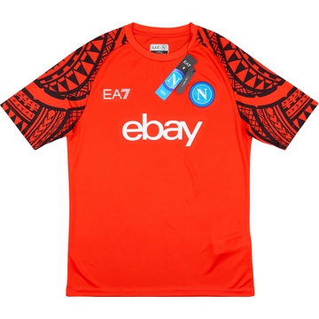 2023-24 Napoli EA7 Pre-Match Shirt