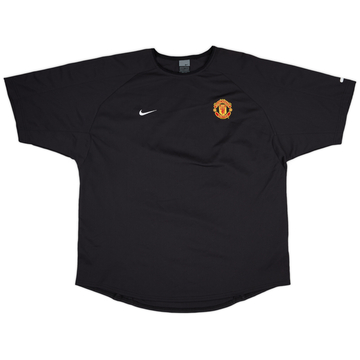 2002-03 Manchester United Nike Training Shirt - 9/10 - (XXL)