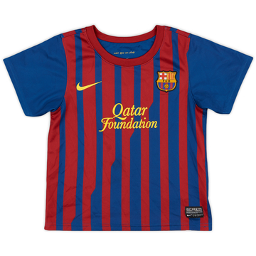 2011-12 Barcelona Home Shirt Pique #3 (L)