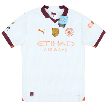 1996-97 Manchester City Player Issue Away L/S Shirt - 8/10 1996-97 Manchester City Player Issue Away L/S Shirt - 8/10
