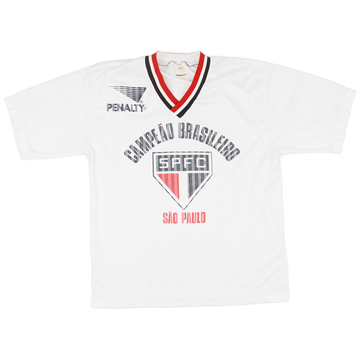 1990 Sao Paulo Home Shirt #10 - 8/10 - (XL)
