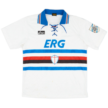 1994-95 Sampdoria Home L/S Shirt - 7/10 - (M)