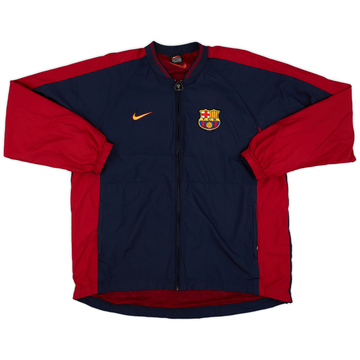 1999-00 Barcelona Nike Rugby L/S Shirt - 8/10 - (XL)