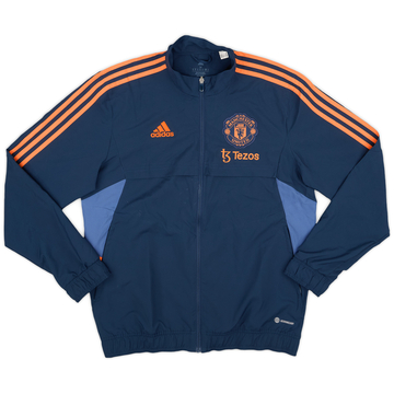 2022-23 Manchester United adidas Chaqueta de chándal - 7/10 - (M)