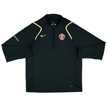 2005-06 Manchester United Nike 1/4 Zip Drill Top - 7/10 - (M)