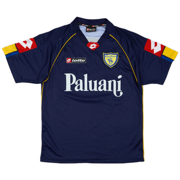 偉大な 2003-04 Chievo Verona Lotto Track Jacket - 8/10 - (XL) ウインドブレーカー