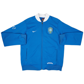 2006-08 Brazil Nike Track Jacket - 9/10 - (XL)