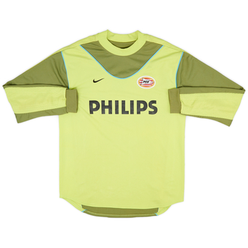 2003-04 PSV Staff Issue Nike Training L/S Shirt 'FvO' - 9/10 - (XL)