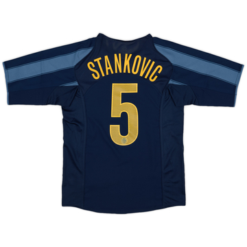 正規品 Inter 2007-08 Milan (L) #5 Stankovic Shirt Home Centenary ウェア