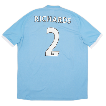 2010-11 Manchester City 'FA Cup Winners' Home Shirt Richards
