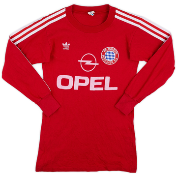 1989-91 Bayern Munich Home L/S Shirt - 6/10 - (M)