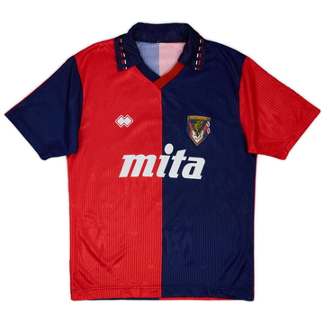 1995-96？ Genoa Home Shirt ジェノア　ホーム　シャツ　S 1995-96 Genoa Home Shirt - 9/10 - (XXL)