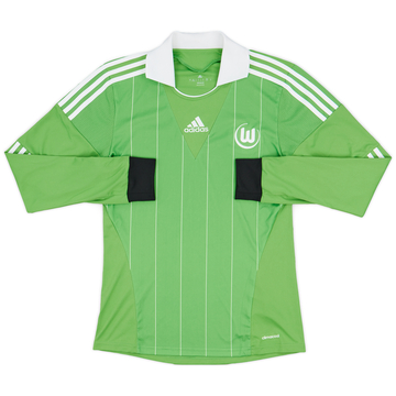 2013-14 Wolfsburg Home L/S Shirt - 8/10 - (S)