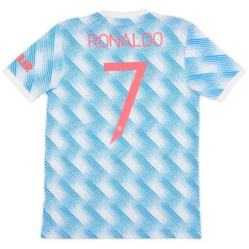 2021-22 Manchester United Home Shirt Ronaldo #7 - 8/10 - (L)