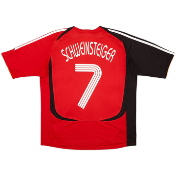 Camiseta de visitante de Alemania 2005-07 Schweinsteiger #7 - 9/10 - (14-15 Años)