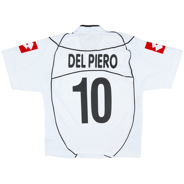 2002-03 Juventus Home Shirt Del Piero #10
