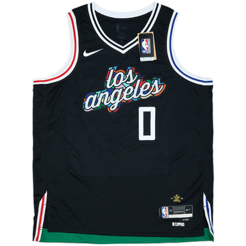 2000-03 LA Clippers Odom #7 Nike Swingman Away Jersey
