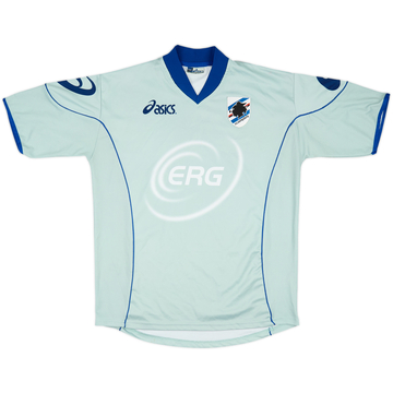 2003-04 Sampdoria Asics Training Shirt - 7/10 - (L)