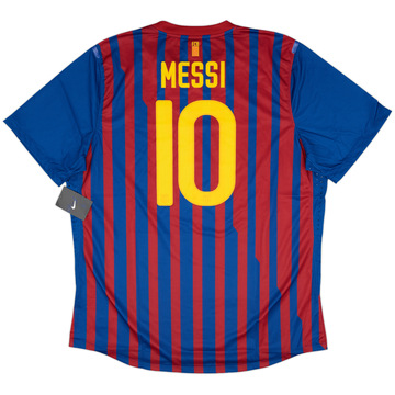 2011-12 Barcelona Match Issue Home Shirt #3