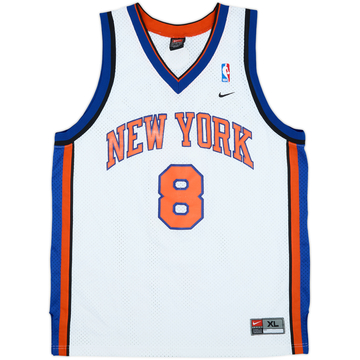 2004 New York Knicks Marbury #3 Nike Swingman Jersey (Home) S