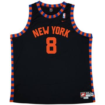 2000-01 New York Knicks Sprewell #8 Nike Swingman Jersey (Away) Y