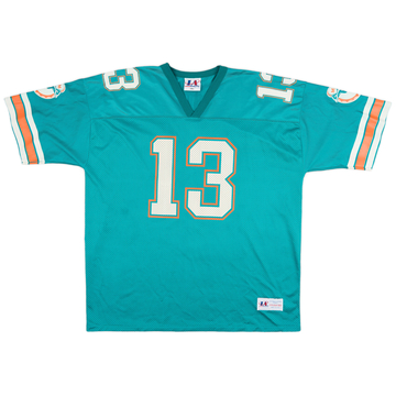 の 人気アイテムランキング Miami 1990-96 Dolphins XL (Home) Jersey Champion #13 Marino ユニフォーム