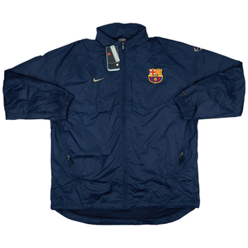 ジャケット・アウター NIKE FCB BARCELONA WOVEN RAIN JACKET XXL FC Barcelona Essential Fourth Women's Nike Football Woven Jacket
