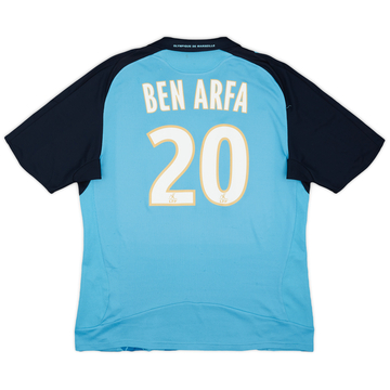 ２００９シーズン　マルセイユ　アウェイ　ベン・アルファ　ユニフォーム 2008-09 Olympique Marseille Home Shirt Ben Arfa #20 - 6/10 - (M)