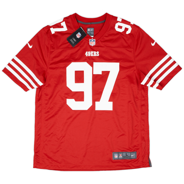 適切な価格 49ers Francisco San 2021-23 Bosa (Home Jersey Game Nike #97 ユニフォーム