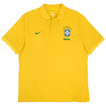 2008 09 Brazil Nike Polo Shirt 9 10 S