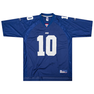 2004 New York Giants Manning #10 Reebok On Field Alternate Jersey